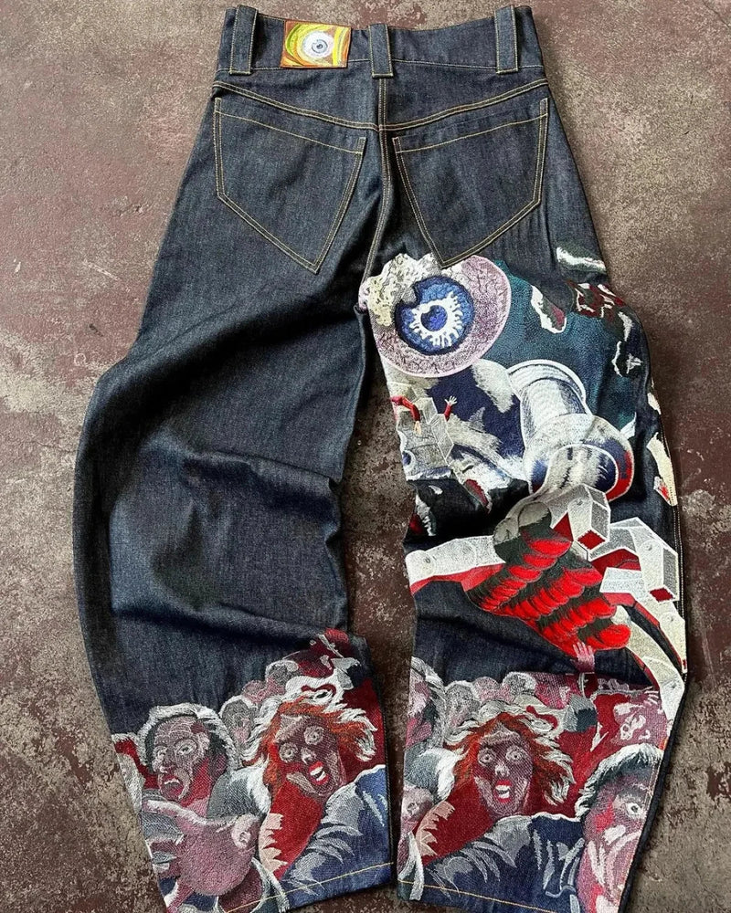 Y2k Gothic Baggy Pant