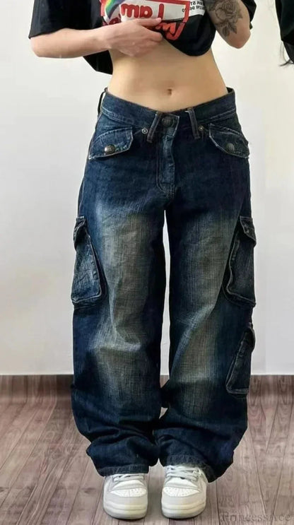 Y2k Mysterious Wing Graphic Pant