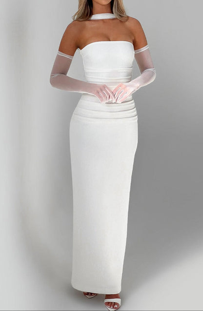 Constanza Maxi Dress-ivory