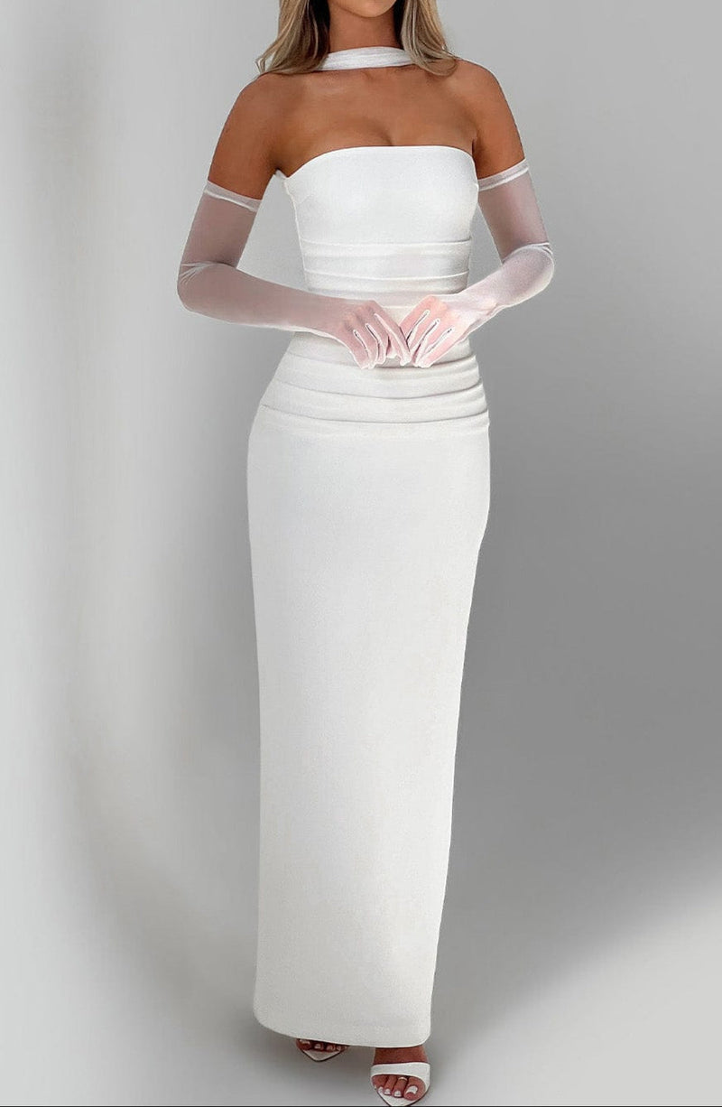 Constanza Maxi Dress-ivory