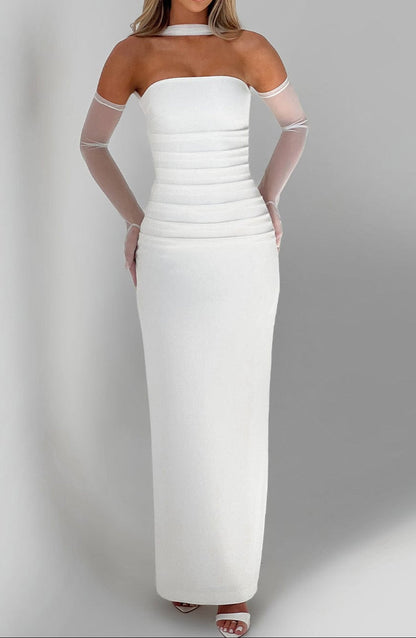 Constanza Maxi Dress-ivory